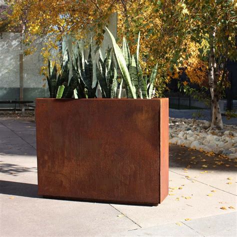 corten steel planter boxes sydney|corten steel veradek arrangement picture.